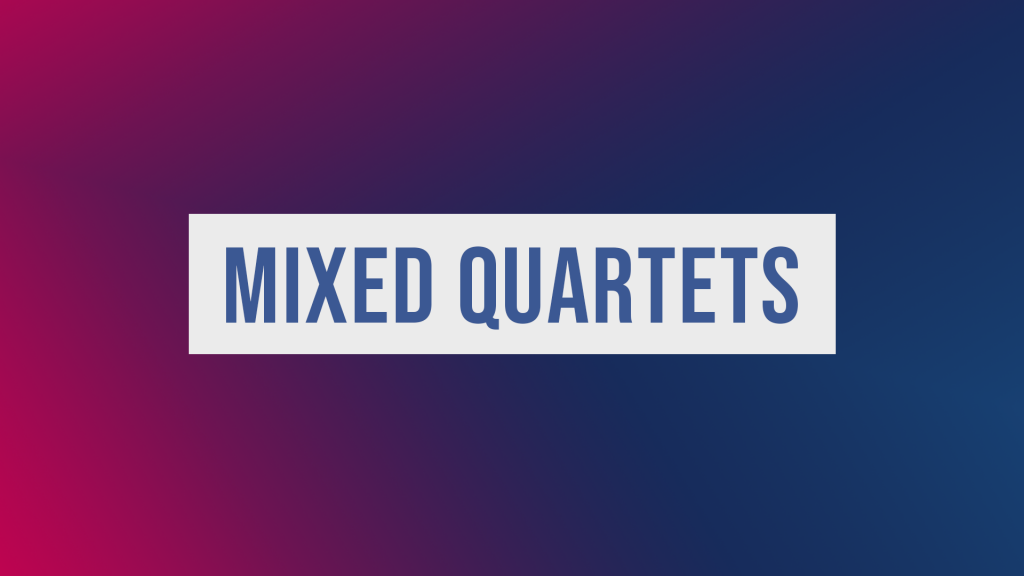 Mixed Quartet Finals 2019