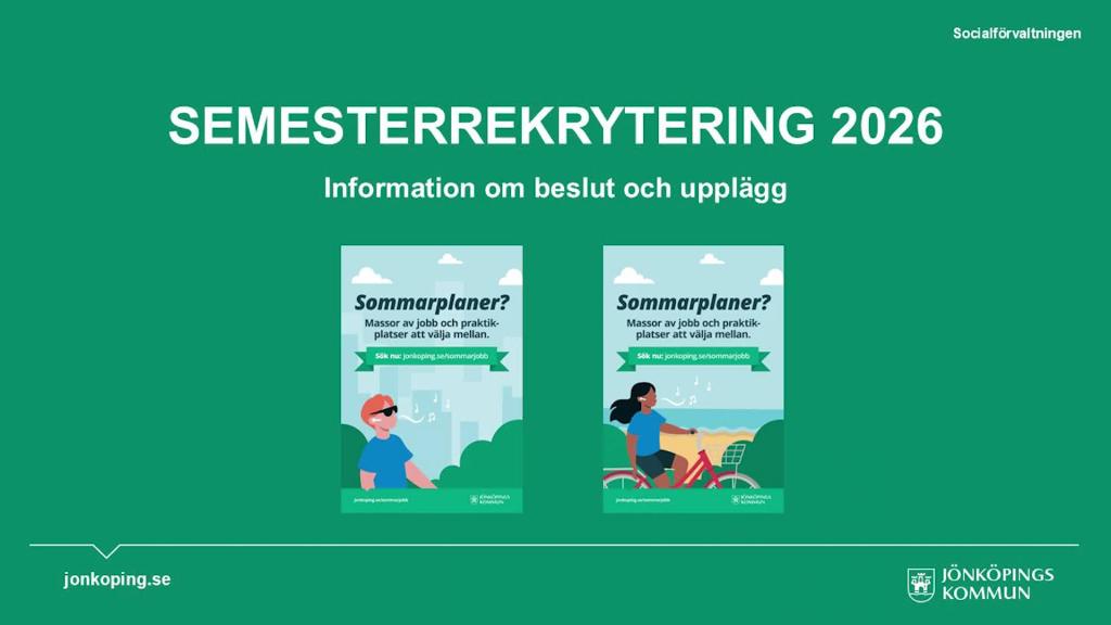 Sommarrekrytering 2026