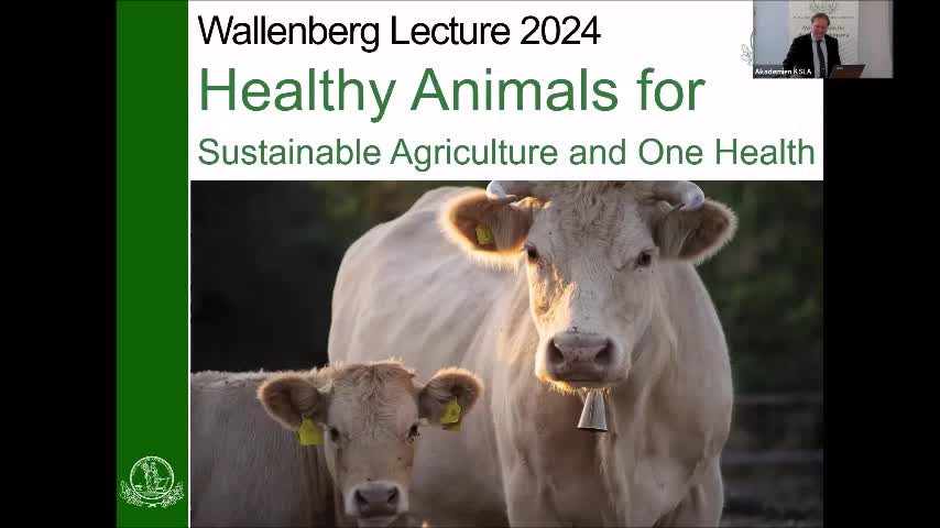 Healthy Animals for Sustainable Agriculture and One Health 14 feb 2024