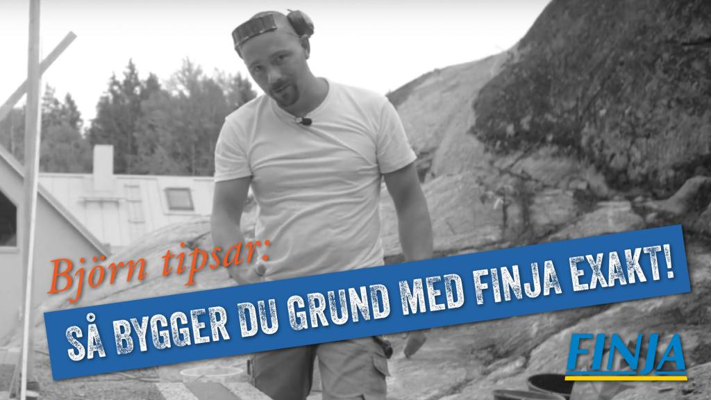 Så bygger du grund med Finja