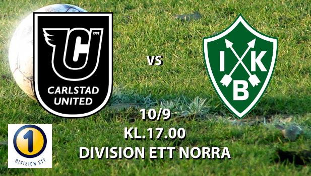 CARLSTAD UNITED BK - IK BRAGE 10 sep 17:00