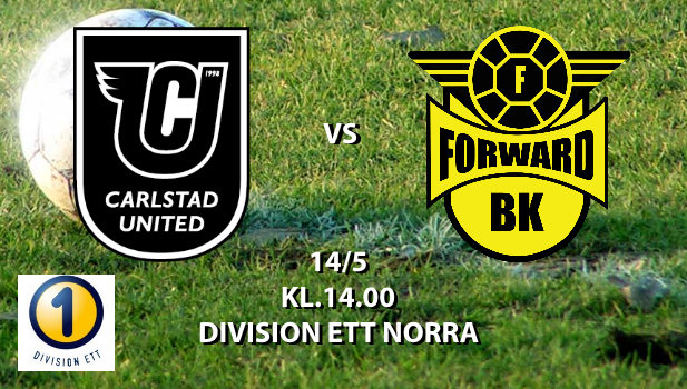 CARLSTAD UNITED BK - BK FORWARD 14 maj 14:00