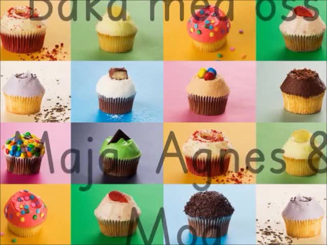Cupcakes - Baka med Maja, Agnes och Moa