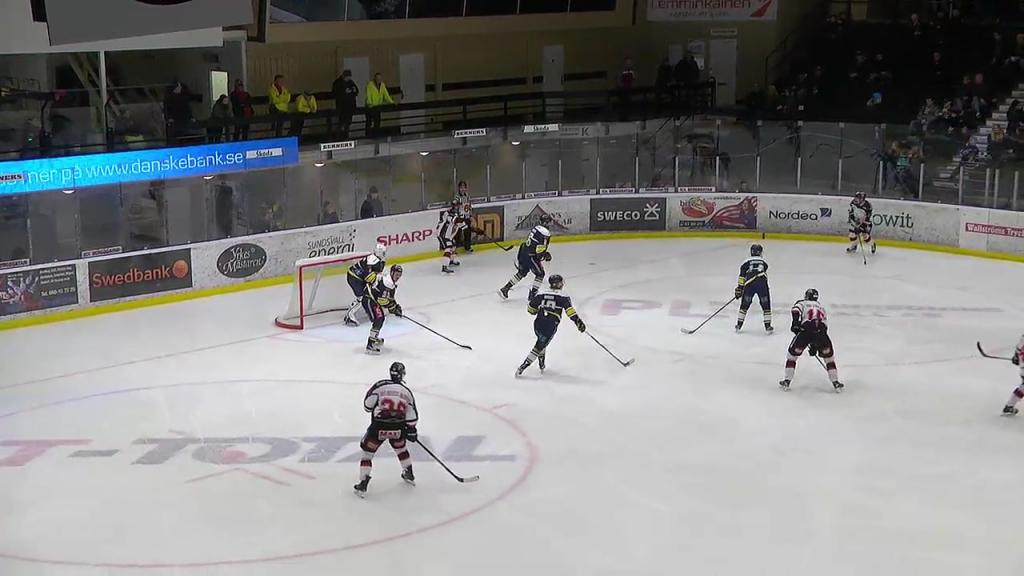 Highlights Sundsvall Hockey - Hudiksvall Hockey