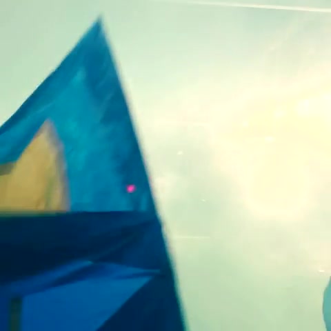 En fana vajar högt i skyn...