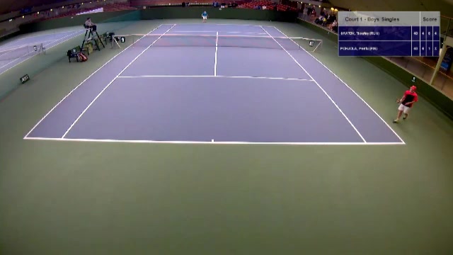 Kungens Kanna & Drottningens Pris 2015 - COURT 1 - 28 Feb Semifinal boys