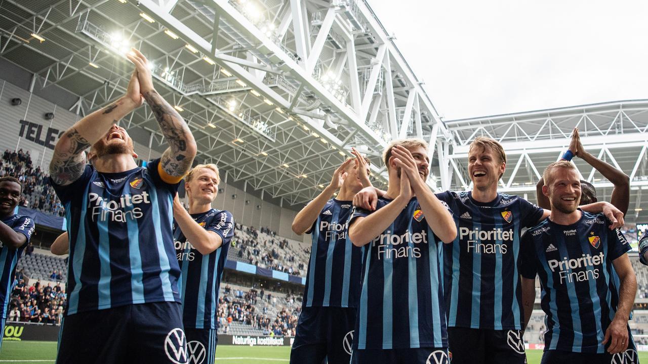Djurgården Fotboll: 
        Highlights Djurgården-Hammarby 4-1 Allsvenskan 2021
      