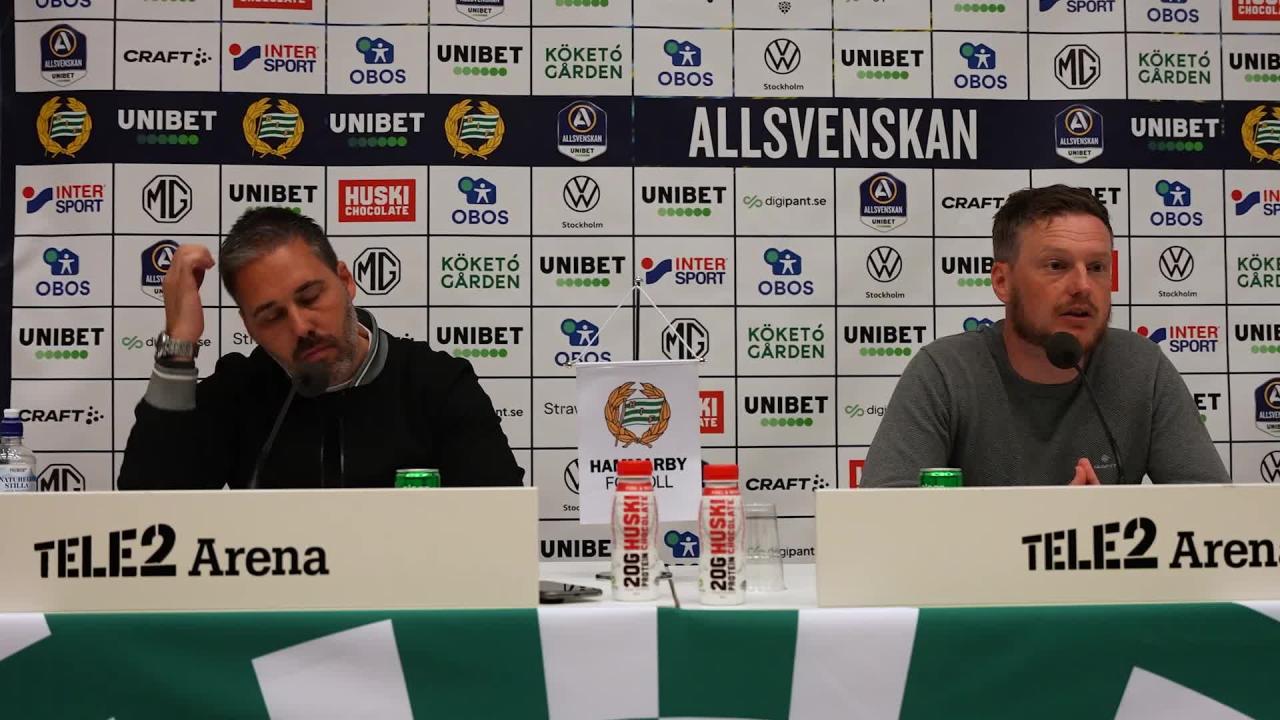 
        Presskonferensen efter förlusten mot IFK Värnamo
      