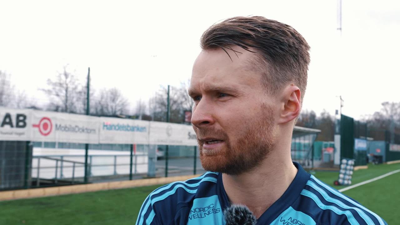 Djurgården Fotboll: 
        Intervjuer efter träningsmatchen mot Örebro SK
      