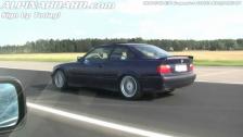 HD: ALPINA B3 3,2 Coupe vs BMW 540i E34 6-speed