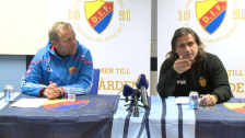 Presskonferensen efter Djurgården-Syrianska 2012