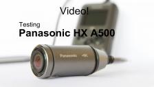 Panasonic HX A500 - test