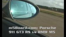 BMW M5 (ECU + exhaust) vs Porsche 911 GT3RS (997) = m5board.com