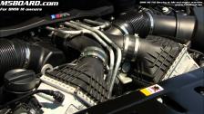 BMW M5 F10, engine revving official BMW video