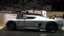 [50p] Koenigsegg Regera and CC8S in exterior detail and walkaraound Geneva 2015