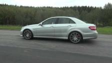 Uncut Mercedes E63 V8 BiTurbo Performance Package vs BMW M6 Coupe V10 (ECU + exhaust)