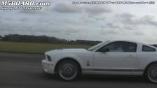 1080p: Ford Mustang Shelby GT500 600 HP vs BMW M5 Race 3
