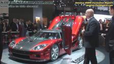 HD: Koenigsegg Quant World Premiere CCX Sequential gearbox and Infotainment Premiere by Christian