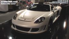 HD: Gemballa Mirage GT Porsche Carrera GT Matte Pearl White based conversion