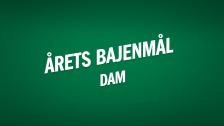 Årets mål - damernas nominerade