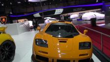 McLaren P1 and F1 LM GT-R in detail at Geneva 2013