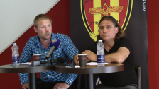 Presskonferensen efter Syrianska-Djurgården 2012
