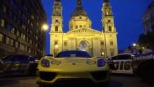 [4k] Beautiful Budapest Gumball 3000 2016 Ferrari F12 TdF Porsche 918 Spyder and more im Ultra HD