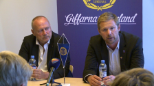 Presskonferensen efter GIF Sundsvall-DIF 2012