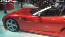 1080p: Ferrari SA Aperta 599 in detail Paris Salon 2010