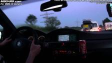 305 km/h / 190 mph GPS-speed G-Power BMW M3 SKII on German Autobahn