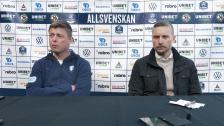 Presskonferens efter Örebro SK – MFF
