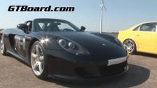 HD: Porsche Carrera GT vs Ferrari 612 Scaglietti = GTBoard.com