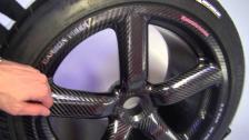 Carbon Fibre wheel of Koenigsegg Agera S: state of the art technology for the street
