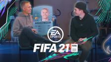 Augustinsson och Witry reagerar på sina kort i FIFA 21