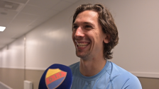 Radetinac och Wikheim efter segern mot Rovers
