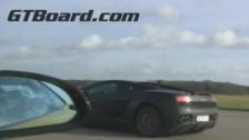 HD: LP560-4 Gallardo vs Lamborghini Gallardo SE 50-300 km/h: GTBoard.com