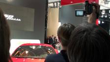 Tribute: Michael Schumacher introduces the Ferrari 458 Italia Luca Cordero di Montezemolo