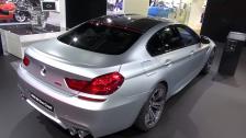 BMW M6 Gran Coupe in detail of the exterior Geneva Salon 2013