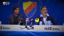 Presskonferensen med Özcan Melkemichel