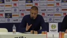 Presskonferensen efter segern mot Elfsborg