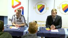 Presskonferensen efter DIF-Brommapojkarna