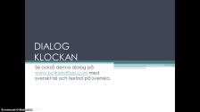 Dialog om klockan (arabiska)