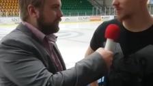 Målskytten Michal Lukac efter matchen mot Hanhals