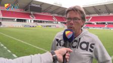 Pelle Olsson efter träningsmatchen mot Kalmar