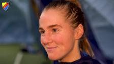 Irma Helin inför cupmatchen mot Örebro