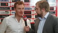 Niklas Sjölund efter 4-1 segern hemma mot Forshaga