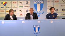 Presskonferensen efter Malmö FF - Djurgården