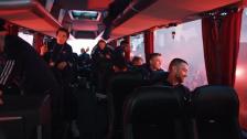 Samling för spelarbussen | Djurgården – Lech Poznan | Conference League 2022/23